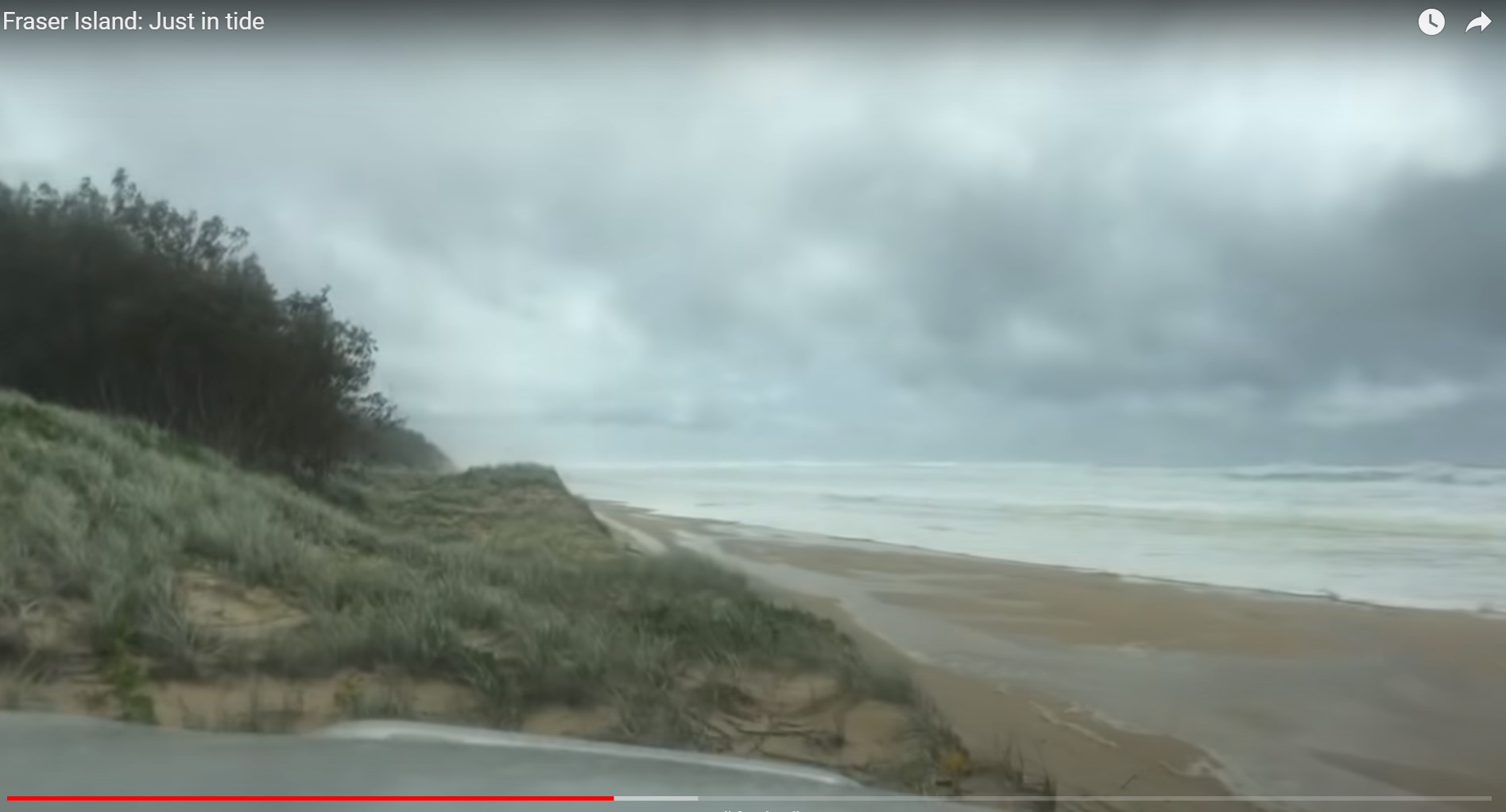 Here’s what’s wrong with the DCS Fraser Island “tide escape” video