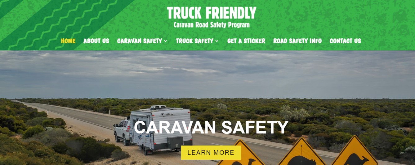 TruckFriendly – how caravanners can share the road with trucks
