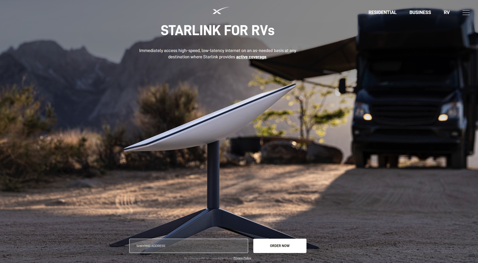 Starlink is now officially here for RVs, 4x4s and overlanders!