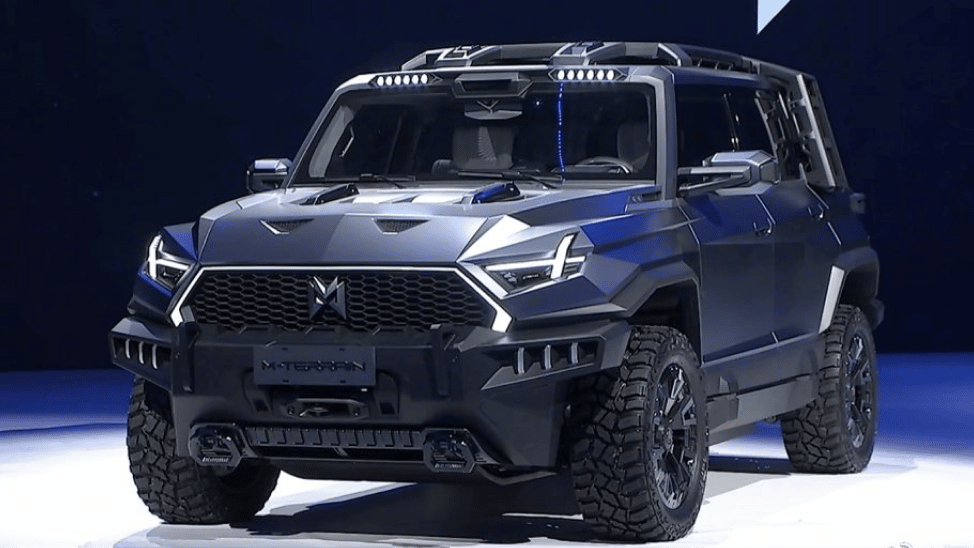 Chinese carmarker Dongfeng launches the Mengshi electric vehicle 4×4
